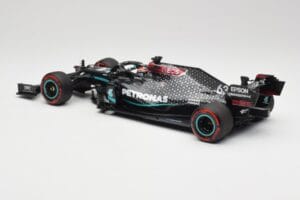 Mercedes AMG Petronas W11 #63 G. Russell Sakhir GP 2020 Minichamps 1:18 110201663 Kov – obrázok 5 z 6