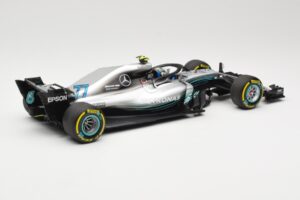 Mercedes AMG Petronas W09 #77 V. Bottas F1 2018 Minichamps 1:18 110180077 Kov – obrázok 2 z 6