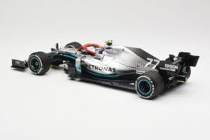 Mercedes AMG Petronas W10 #77 V. Bottas 3rd Place Monaco GP 2019 Minichamps 1:18 110190677 Kov – obrázok 5 z 6