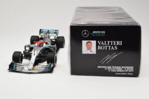 Mercedes AMG Petronas W10 #77 V. Bottas 3rd Place Monaco GP 2019 Minichamps 1:18 110190677 Kov – obrázok 6 z 6