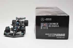 Mercedes AMG Petronas W14 E Performance #63 G. Russell Australian GP 2023 Minichamps 1:18 110230363 Kov – obrázok 6 z 6
