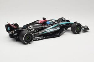 Mercedes AMG Petronas W15 E Performance #63 G. Russell Winner Austrian GP 2024 Minichamps 1:18 110241163 Kov – obrázok 2 z 6