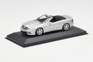 Mercedes AMG SL63 R230 Strieborný Wheels Type 2 Minichamps 1:43 SL63001 Kov – obrázok 2 z 4