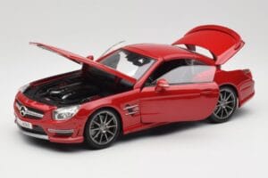 Mercedes AMG SL 63 R231 Červený Maisto 1:18 36199 Kov – obrázok 2 z 8