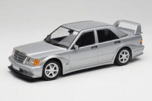 Mercedes 190E W201 2.5-16 EVO 2 Astral Strieborný Metallic Minichamps 1:18 155036101 Kov