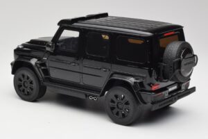 Mercedes Brabus G800 W463 4x4 Obsidian Čierny GT Spirit 1:18 GT500 Živica – obrázok 5 z 6