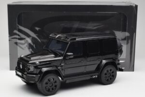 Mercedes Brabus G800 W463 4x4 Obsidian Čierny GT Spirit 1:18 GT500 Živica – obrázok 6 z 6