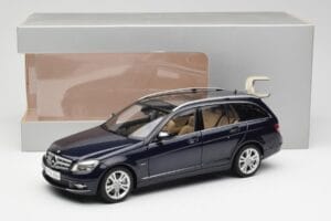 Mercedes C-Class S204 T-Modell Tanzanite Modrý AUTOart 1:18 B66962352 Kov – obrázok 8 z 8