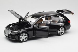 Mercedes C-Class S205 T-Modell Čierny Norev 1:18 B66960259 Kov – obrázok 2 z 8