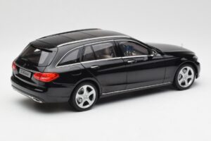Mercedes C-Class S205 T-Modell Čierny Norev 1:18 B66960259 Kov – obrázok 3 z 8