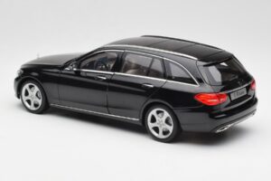 Mercedes C-Class S205 T-Modell Čierny Norev 1:18 B66960259 Kov – obrázok 7 z 8
