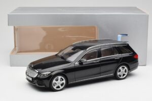 Mercedes C-Class S205 T-Modell Čierny Norev 1:18 B66960259 Kov – obrázok 8 z 8