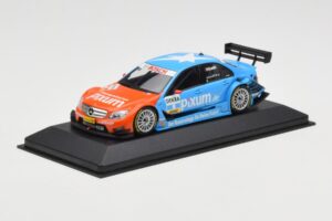 Mercedes C-Class W204 #8 Pixum M. Lauda DTM 2008 Minichamps 1:43 400083708 Kov – obrázok 2 z 4
