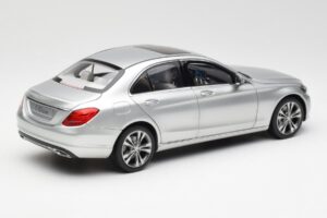 Mercedes C-Class W205 Iridium Strieborný Metalíza Norev 1:18 B66960253 Kov – obrázok 3 z 8