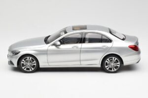 Mercedes C-Class W205 Iridium Strieborný Metalíza Norev 1:18 B66960253 Kov – obrázok 4 z 8