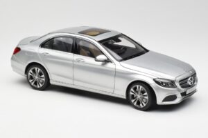 Mercedes C-Class W205 Iridium Strieborný Metalíza Norev 1:18 B66960253 Kov – obrázok 6 z 8