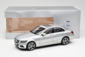 Mercedes C-Class W205 Iridium Strieborný Metalíza Norev 1:18 B66960253 Kov – obrázok 8 z 8