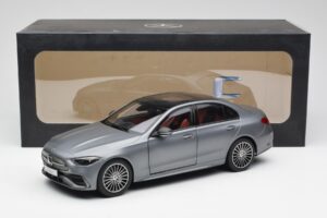 Mercedes C-Class W206 Designo Selenite Šedý Magno NZG 1:18 B66960638 Kov – obrázok 2 z 8