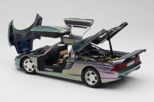 Mercedes C112 Fialový Guiloy 1:18 GI001 Kov – obrázok 5 z 8