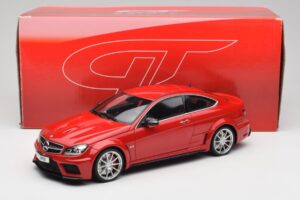 Mercedes AMG C63 W204 Červený 2nd Choice GT Spirit 1:18 GT065-D1 Živica – obrázok 6 z 6