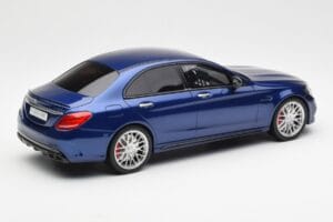 Mercedes AMG C63 S W205 Modrý GT Spirit 1:18 ZM044 Živica – obrázok 2 z 6
