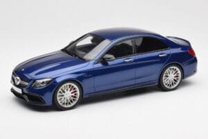 Mercedes AMG C63 S W205 Modrý GT Spirit 1:18 ZM044 Živica