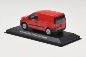 Mercedes Citan W415 Červený Minichamps 1:43 B66004123 Kov – obrázok 3 z 4