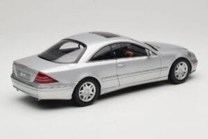 Mercedes CL 500 C215 Strieborný AUTOart 1:18 B66962152 Kov – obrázok 3 z 8