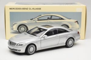 Mercedes CL-Class C216 Strieborný AUTOart 1:18 76164 Kov – obrázok 8 z 8