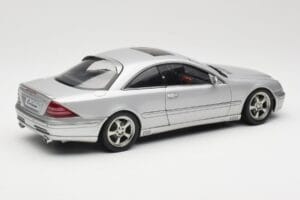 Mercedes CL500 C215 Lorinser Silver Metallic AUTOart 1:18 70121 Kov – obrázok 3 z 8