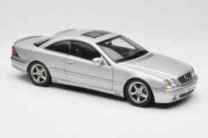 Mercedes CL500 C215 Lorinser Silver Metallic AUTOart 1:18 70121 Kov – obrázok 6 z 8