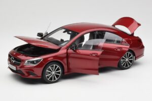 Mercedes CLA C117 Designo Patagonia Červený Metalíza Norev 1:18 B66960131 Kov – obrázok 2 z 8