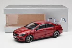 Mercedes CLA C117 Designo Patagonia Červený Metalíza Norev 1:18 B66960131 Kov – obrázok 8 z 8