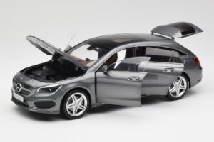 Mercedes CLA C117 Mountain Šedý Norev 1:18 B66960351 Kov – obrázok 2 z 8