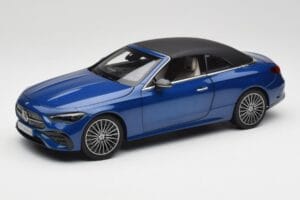 Mercedes CLE Kabriolet A236 Modrý Norev 1:18 B66960653 Kov – obrázok 3 z 9