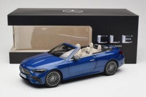 Mercedes CLE Kabriolet A236 Modrý Norev 1:18 B66960653 Kov – obrázok 9 z 9
