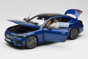 Mercedes CLE Coupe C236 Modrý Norev 1:18 B66960597 Kov – obrázok 2 z 8