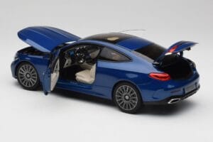 Mercedes CLE Coupe C236 Modrý Norev 1:18 B66960597 Kov – obrázok 5 z 8