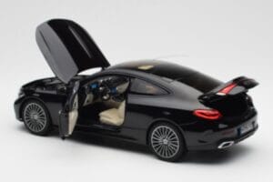 Mercedes CLE C236 Coupe Obsidian Čierny Metalická Norev 1:18 183937 Kov – obrázok 5 z 8
