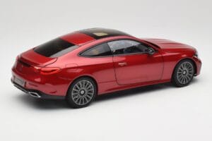 Mercedes CLE Coupe C236 Červený Norev 1:18 B66960596 Kov – obrázok 3 z 8