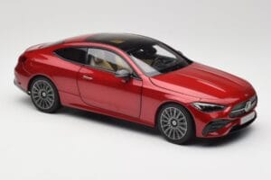 Mercedes CLE Coupe C236 Červený Norev 1:18 B66960596 Kov – obrázok 6 z 8