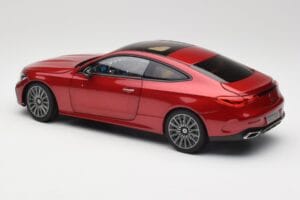 Mercedes CLE Coupe C236 Červený Norev 1:18 B66960596 Kov – obrázok 7 z 8