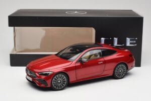 Mercedes CLE Coupe C236 Červený Norev 1:18 B66960596 Kov – obrázok 8 z 8