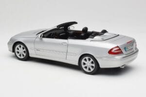 Mercedes CLK 500 Kabriolet Elegance A209 Strieborný Kyosho 1:18 B66962172 Kov – obrázok 7 z 8