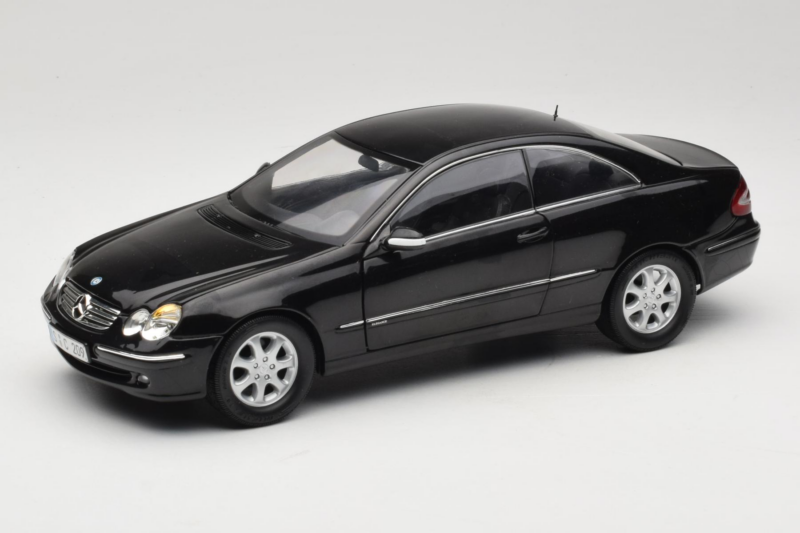 Mercedes CLK C209 Black Metallic Kyosho 1:18 B66962149 Kov