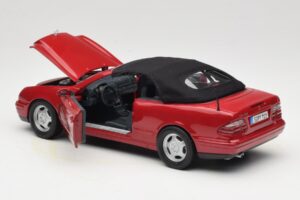 Mercedes CLK A208 Kabriolet Červený Anson 1:18 30338 Kov – obrázok 5 z 8