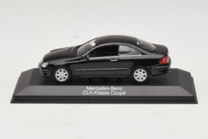 Mercedes CLK W208 Čierny Minichamps 1:43 B66961946 Kov
