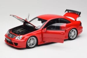Mercedes CLK DTM AMG C209 Mars Červený Kyosho 1:18 08461R Kov – obrázok 2 z 8