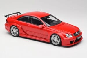 Mercedes CLK DTM AMG C209 Mars Červený Kyosho 1:18 08461R Kov – obrázok 6 z 8