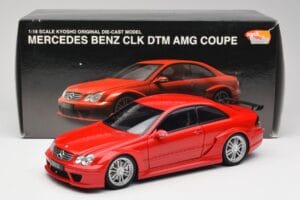 Mercedes CLK DTM AMG C209 Mars Červený Kyosho 1:18 08461R Kov – obrázok 8 z 8